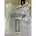 NBA 0 Westbrook 2020 Rockts MVP Maillot blanc